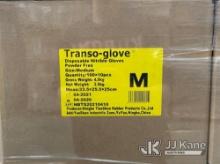 (04) Pallets Transo-Glove Nitrile Exam Gloves PF Size Medium. Approx. 90 Cases Per Pallet Contact Ke