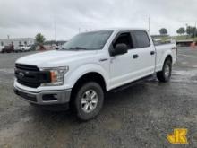 2018 Ford F150 4x4 Crew-Cab Pickup Truck Runs & Moves) (Body Damage, Seller States: Bad Engine