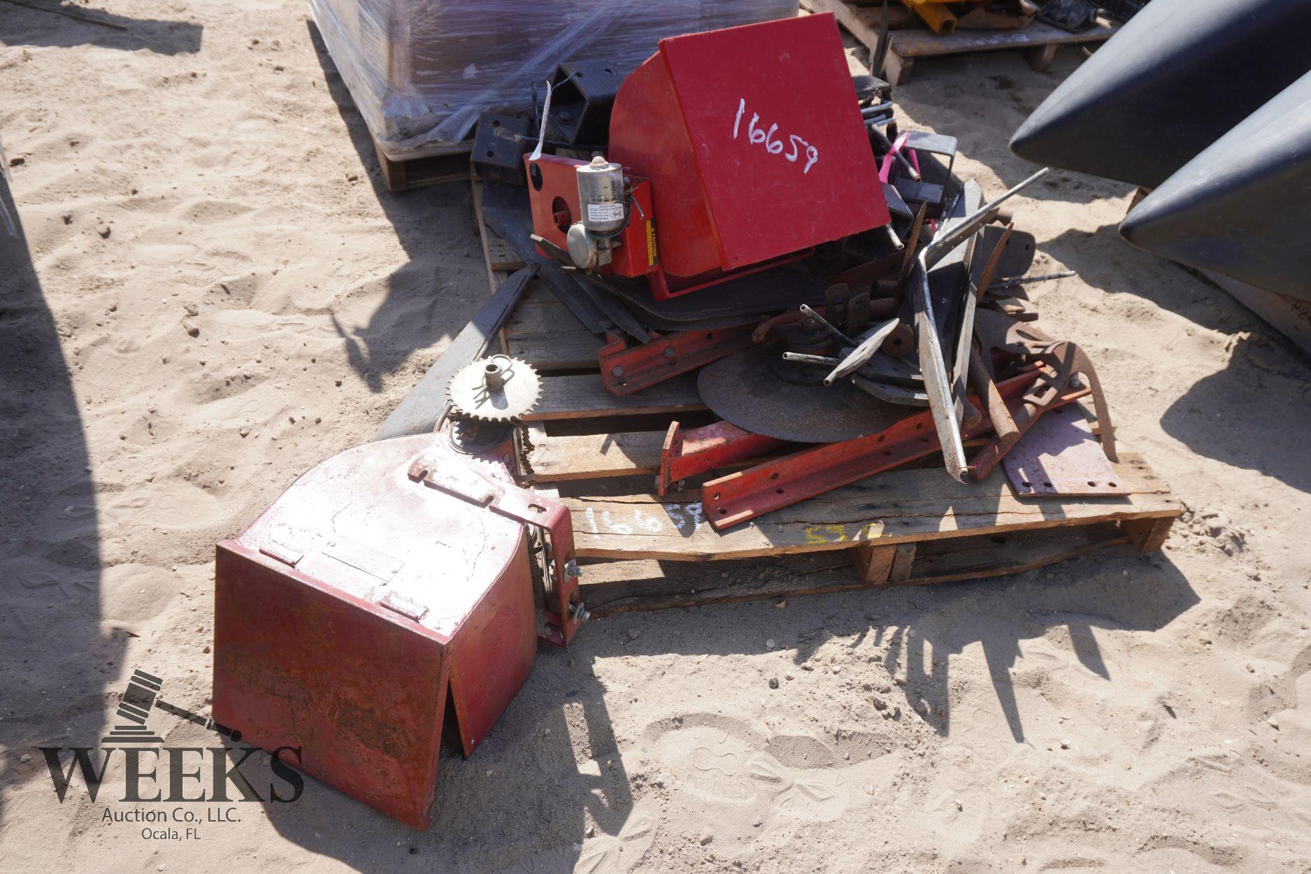 PALLET OF CULTIVATOR AND