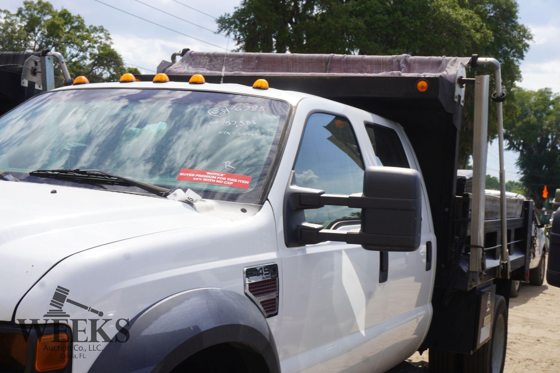 FORD F450 DUMP