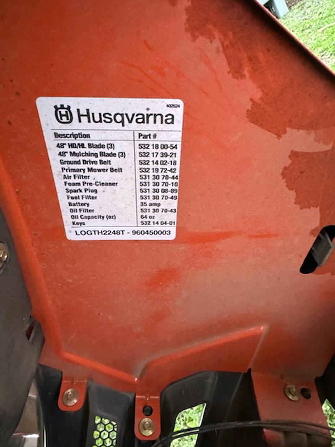 Husqvarna Lawn Tractor