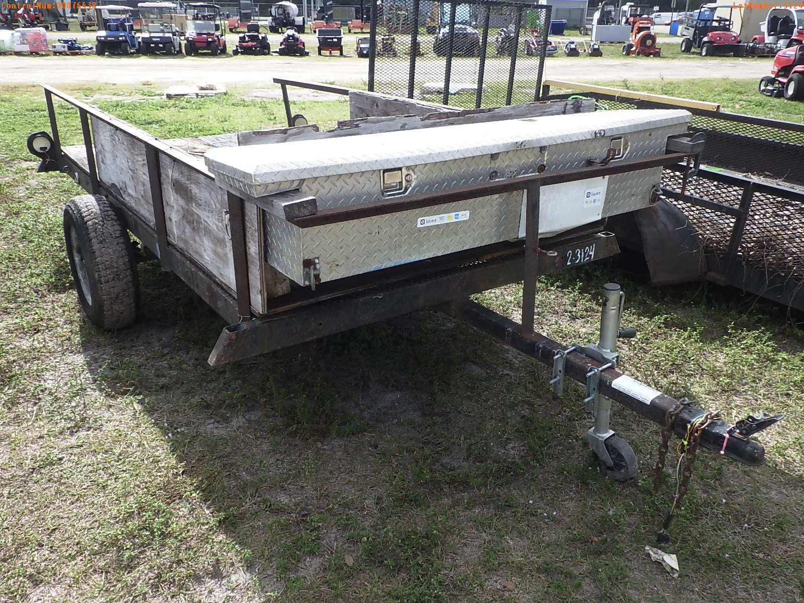 5-03112 (Trailers-Utility flatbed)  Seller: Gov-Port Richey Police Department HO