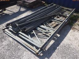 5-04227 (Equip.-Misc.)  Seller:Private/Dealer STEEL WAREHOUSE RACKING (4)UPRIGHT