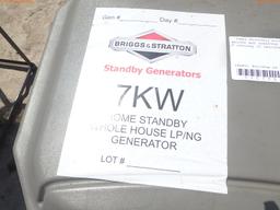 5-02214 (Equip.-Generator)  Seller:Private/Dealer BRIGGS AND STRATTON 7KW STAND