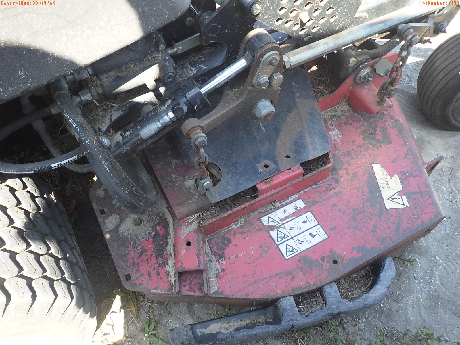 5-02192 (Equip.-Mower)  Seller:Private/Dealer TORO GROUNDSMASTER 7200 72 INCH ZE