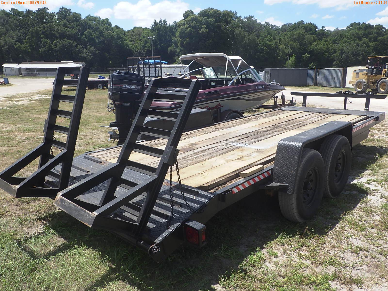 5-03134 (Trailers-Utility flatbed)  Seller:Private/Dealer 1999 RDO FLAT BED TAND