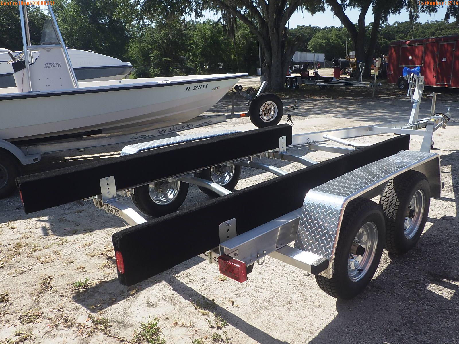 5-03514 (Trailers-Boat)  Seller:Private/Dealer LOADMASTER TANDEM AXLE ALUMINUM B