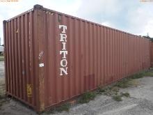 6-04241 (Equip.-Container)  Seller:Private/Dealer TRITON 40 FOOT METAL SHIPPING