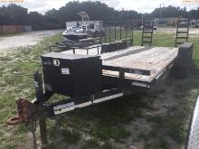 7-03126 (Trailers-Utility flatbed)  Seller: Gov-Manatee County 2013 TRIPLE CROWN