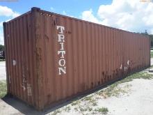 7-04197 (Equip.-Container)  Seller:Private/Dealer TRITON 40 FOOT METAL SHIPPING