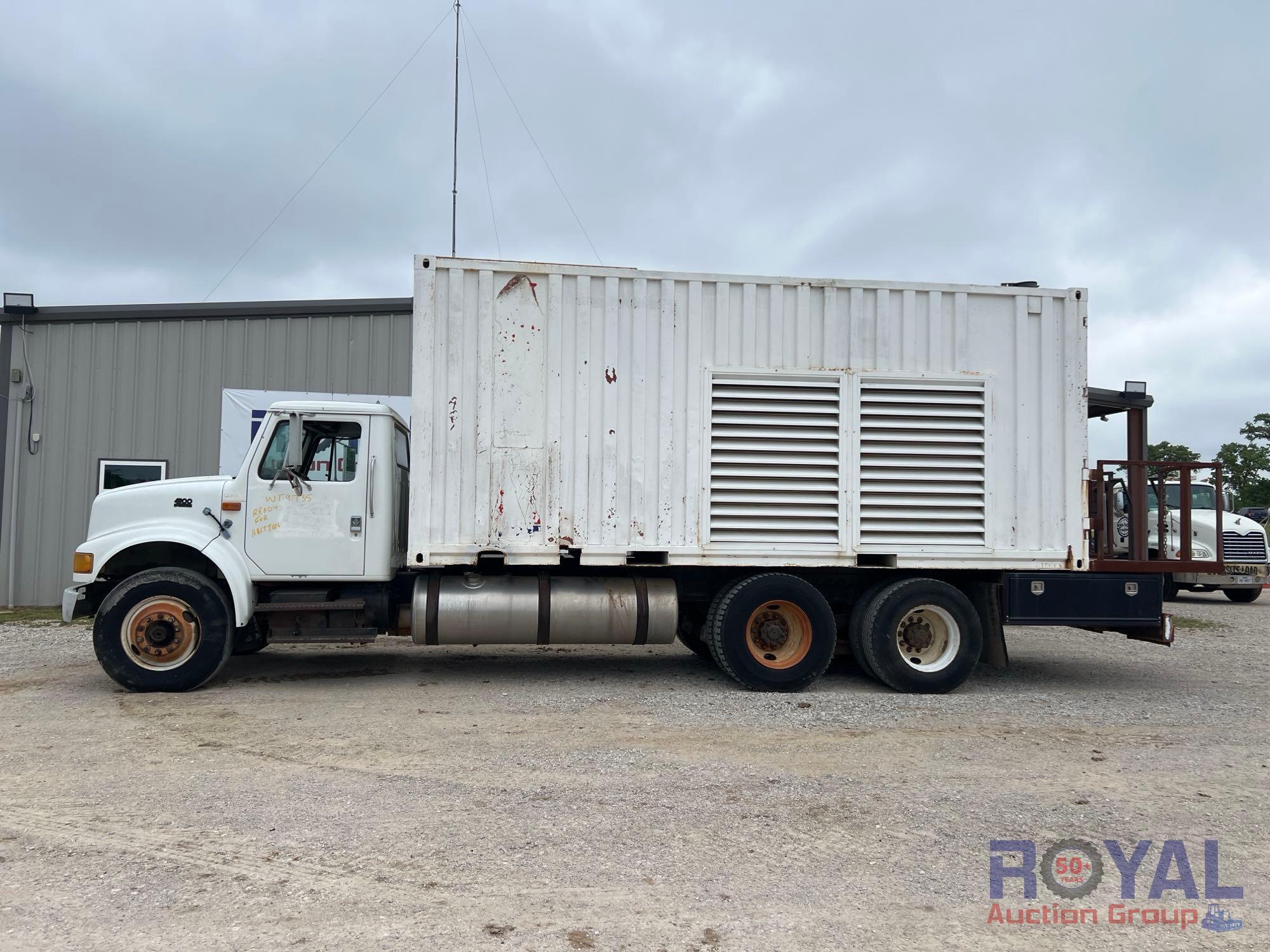 1998 International 4900 T/A Generator Truck