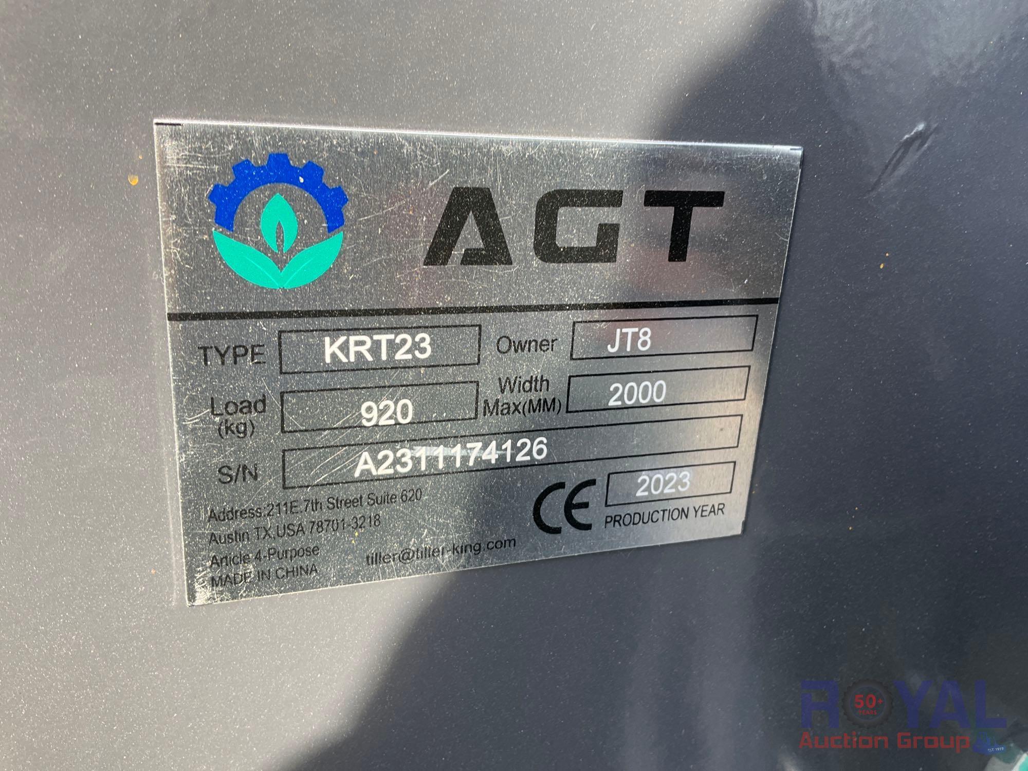 2023 AGT KRT23 Stand-On Mini Track Loader Skid Steer