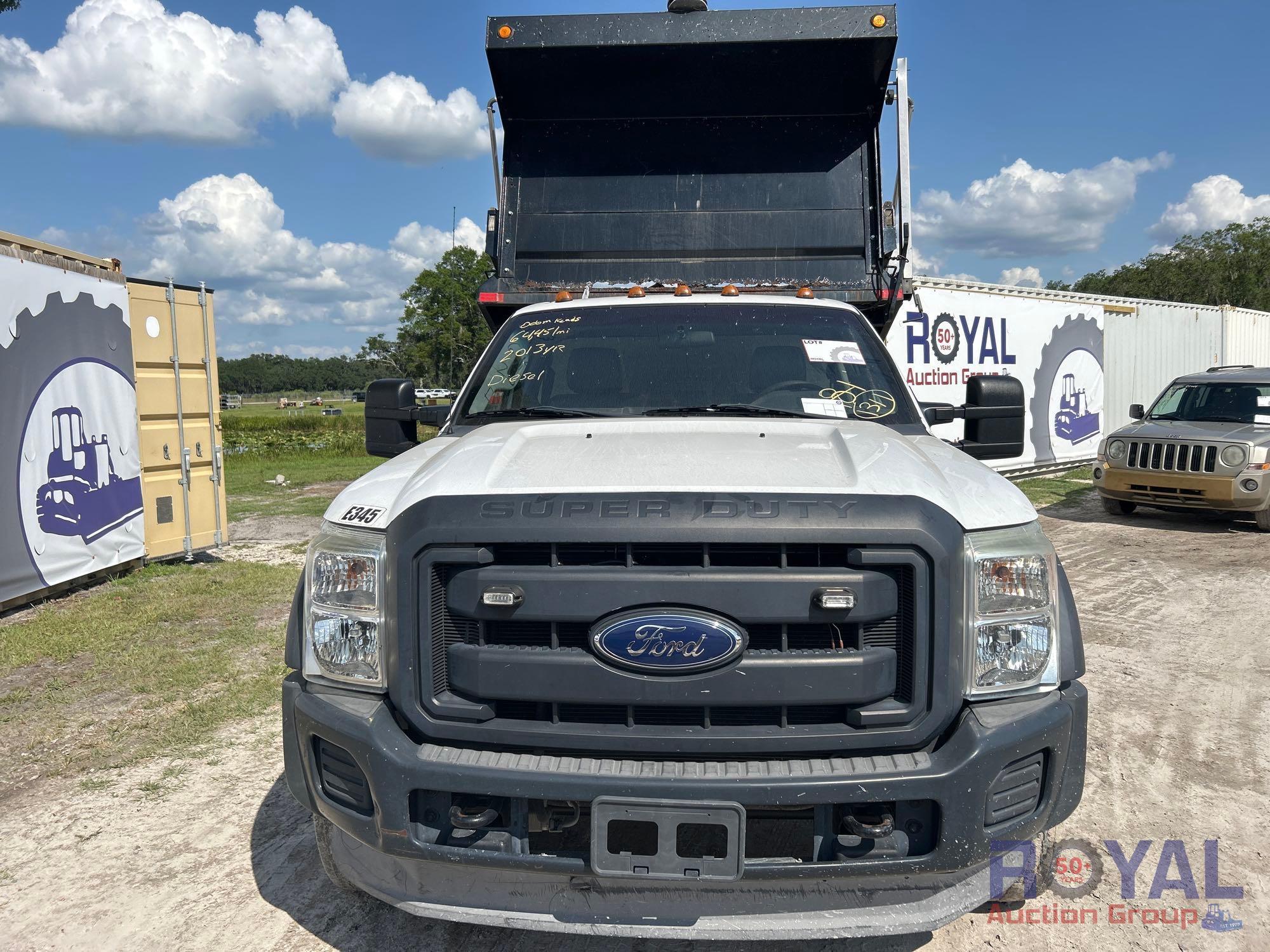 2013 Ford F550 Dump Truck