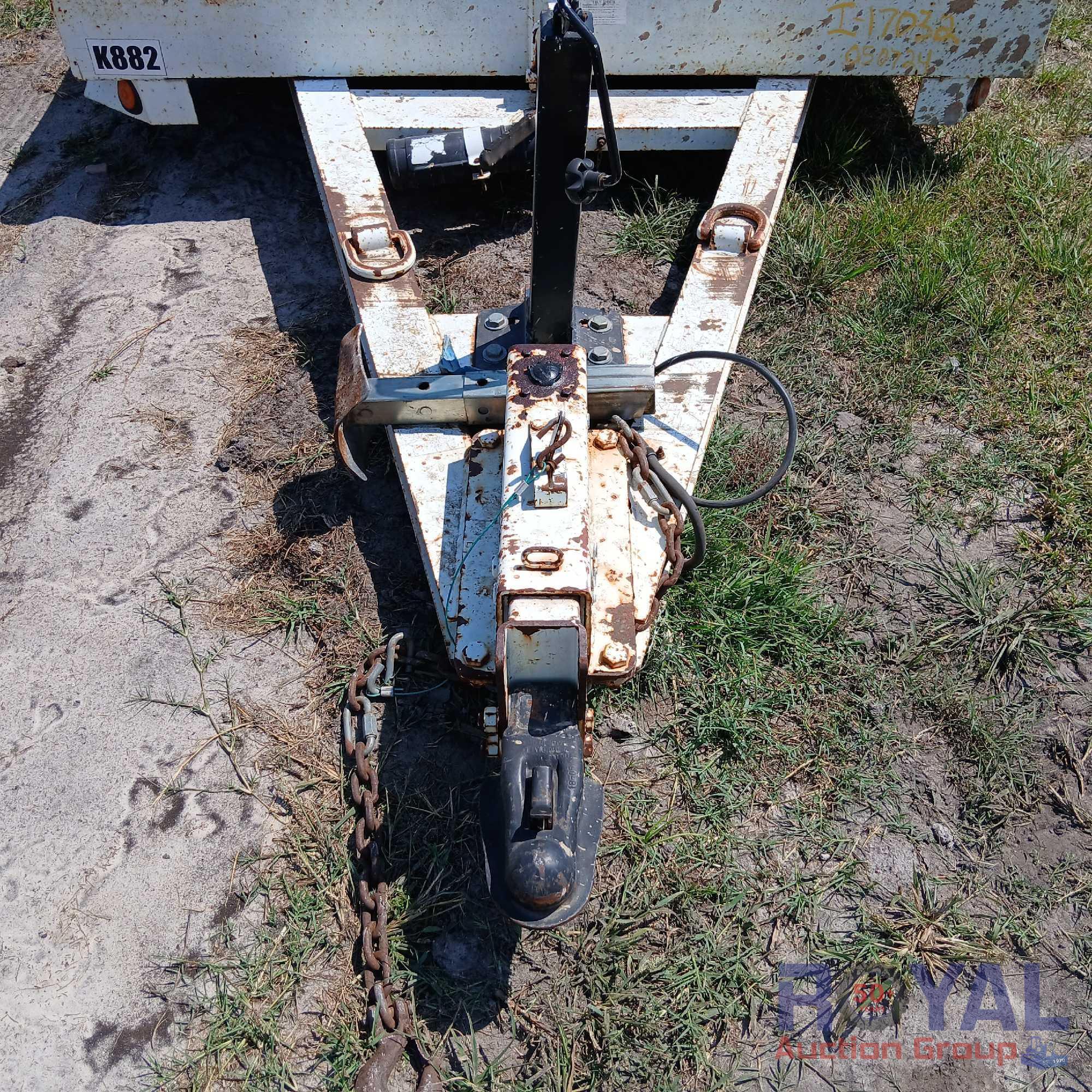 S/A 12 Ft Equipment Trailer