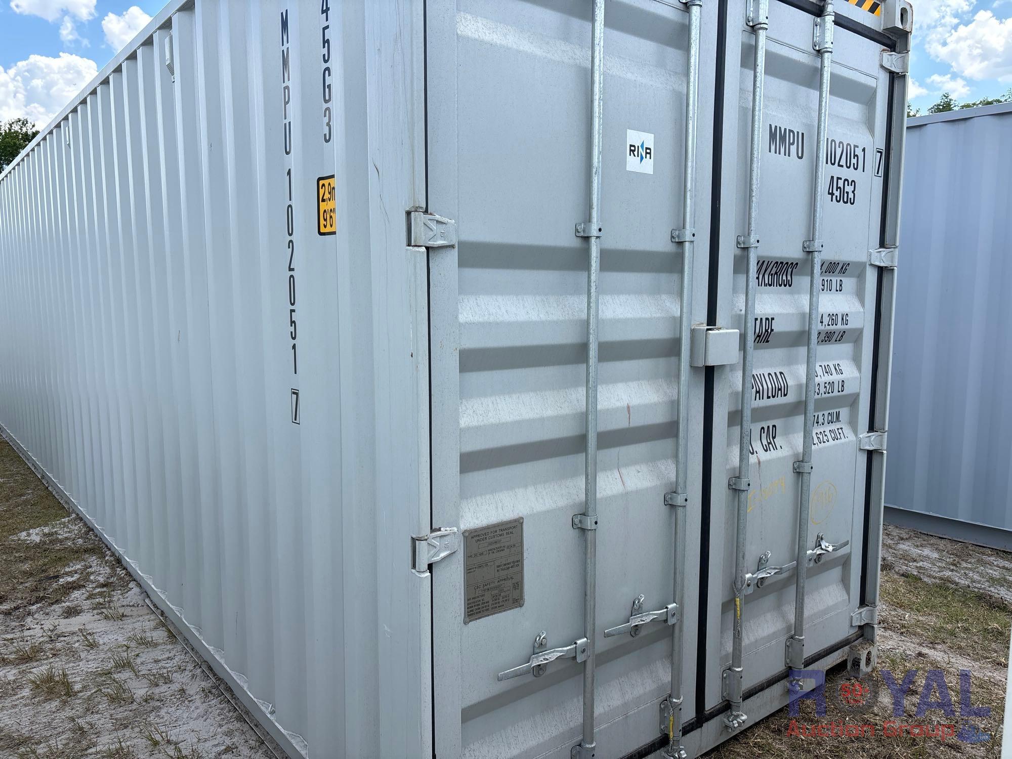 One Run 40 Ft 10 Door Shipping Container