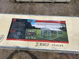 8 X 20 Ft Twin Wall Aluminum Frame Greenhouse