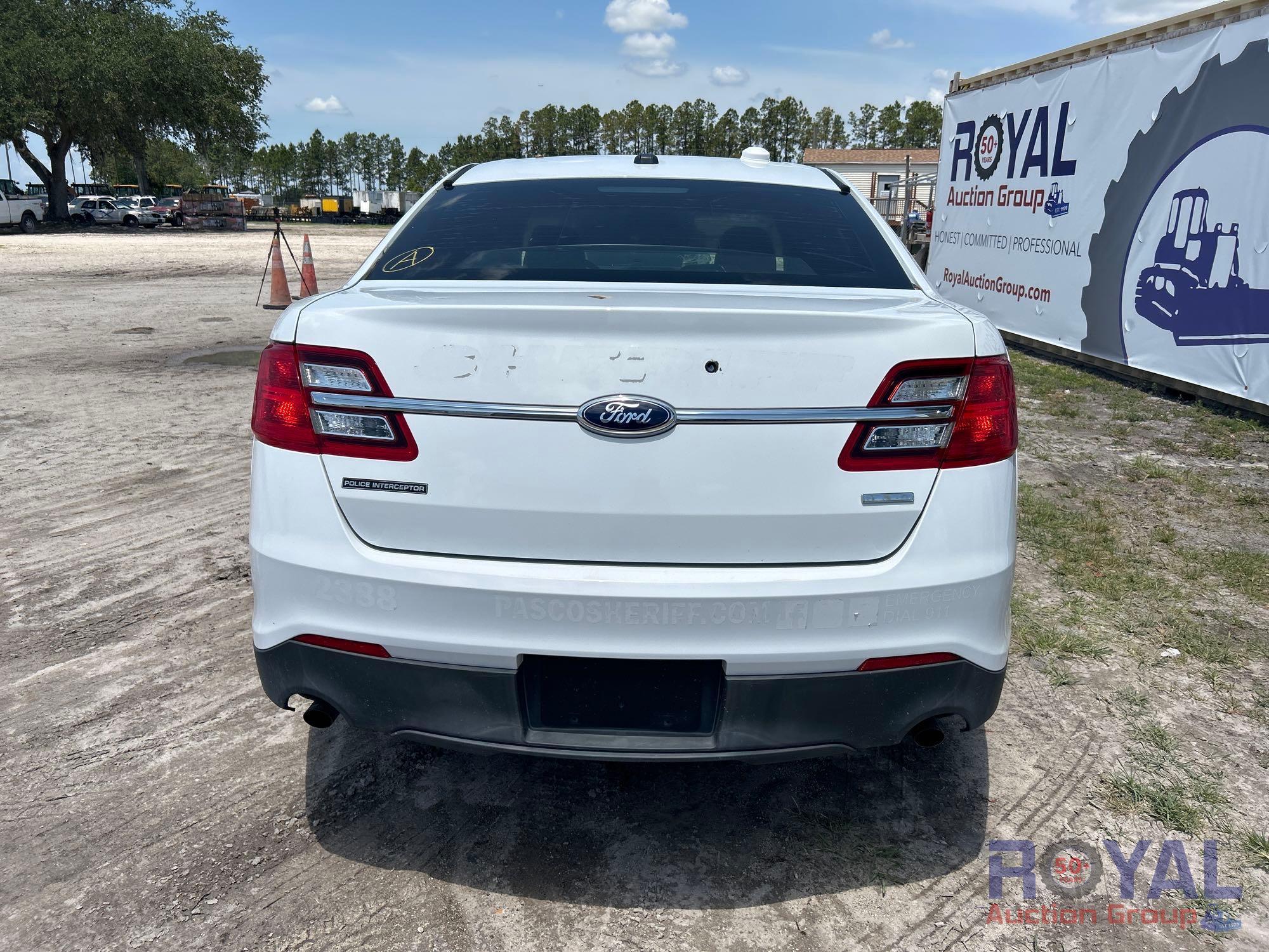 2014 Ford Taurus Police Cruiser