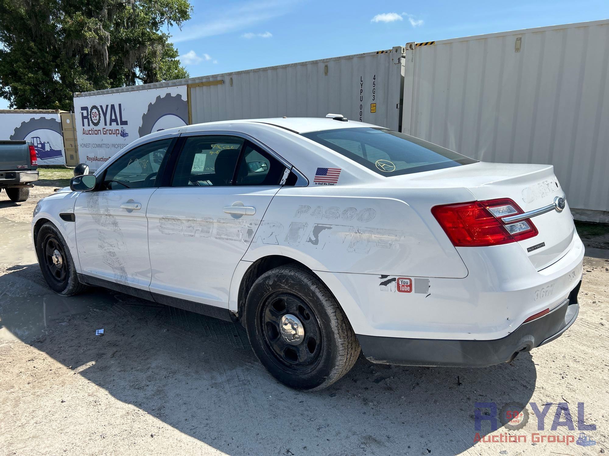 2013 Ford Taurus Police Cruiser