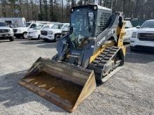 2017 John Deere 317G EROPS Skid Steer