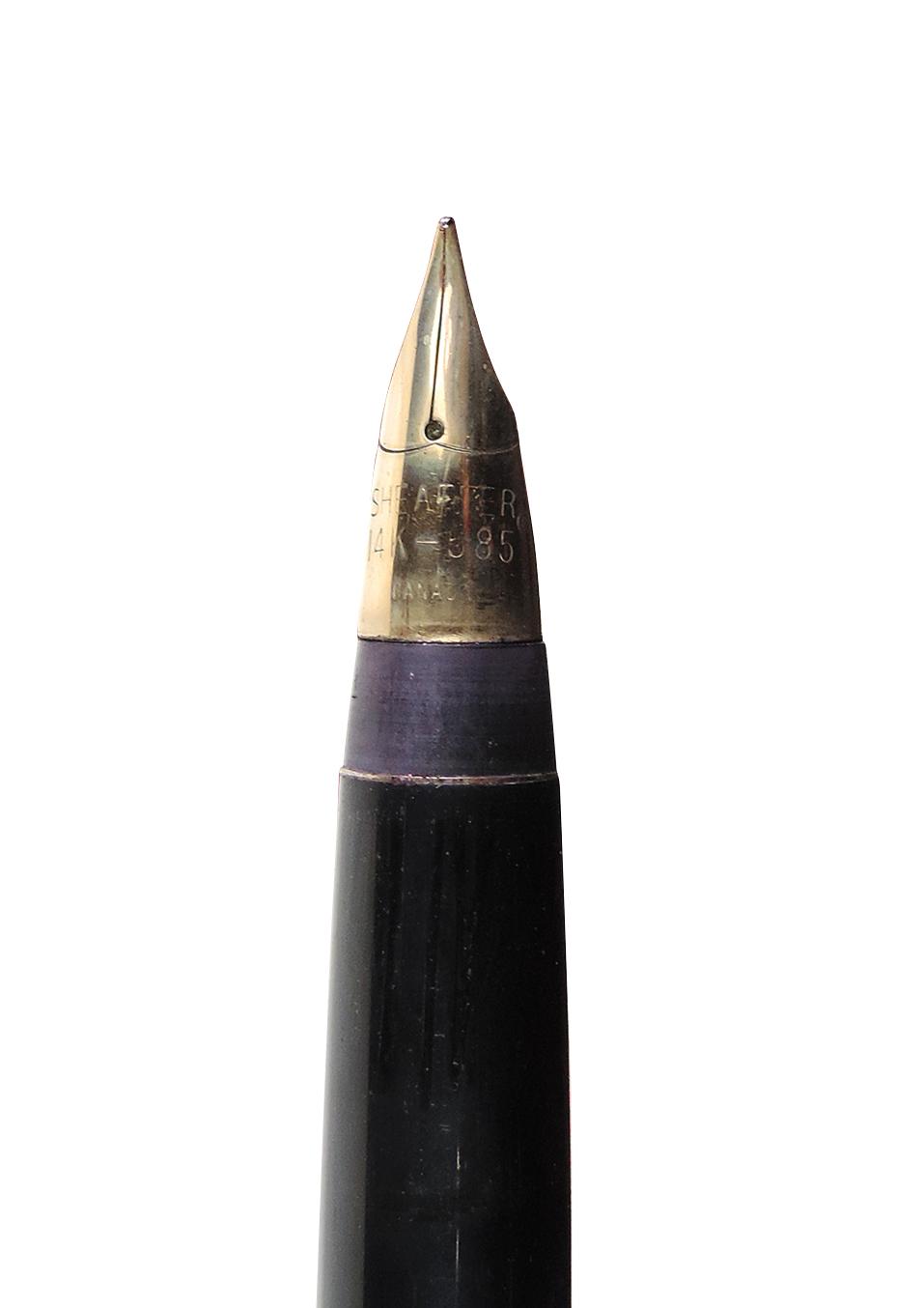Pen Sets (4), all Sheaffer White Dot, 14k chrome stylist fountain pen w/mat