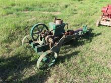 Saw with 4hp Ottawa Stationary Gas Engine