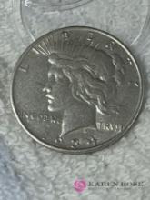 1934D silver dollar