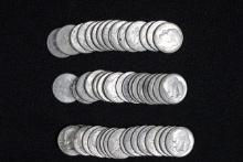 Group of 50 - Roosevelt Silver Dimes