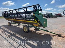 JD 925 FLEX HEADER, PICKUP REEL, FORE & AFT,