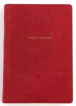 WWII GERMAN ADOLF HITLER MEIN KAMPF FELDPOST BOOK