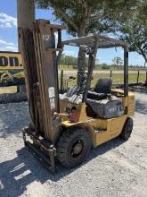 CATERPILLAR 50 CUSHION TIRE FORKLIFT