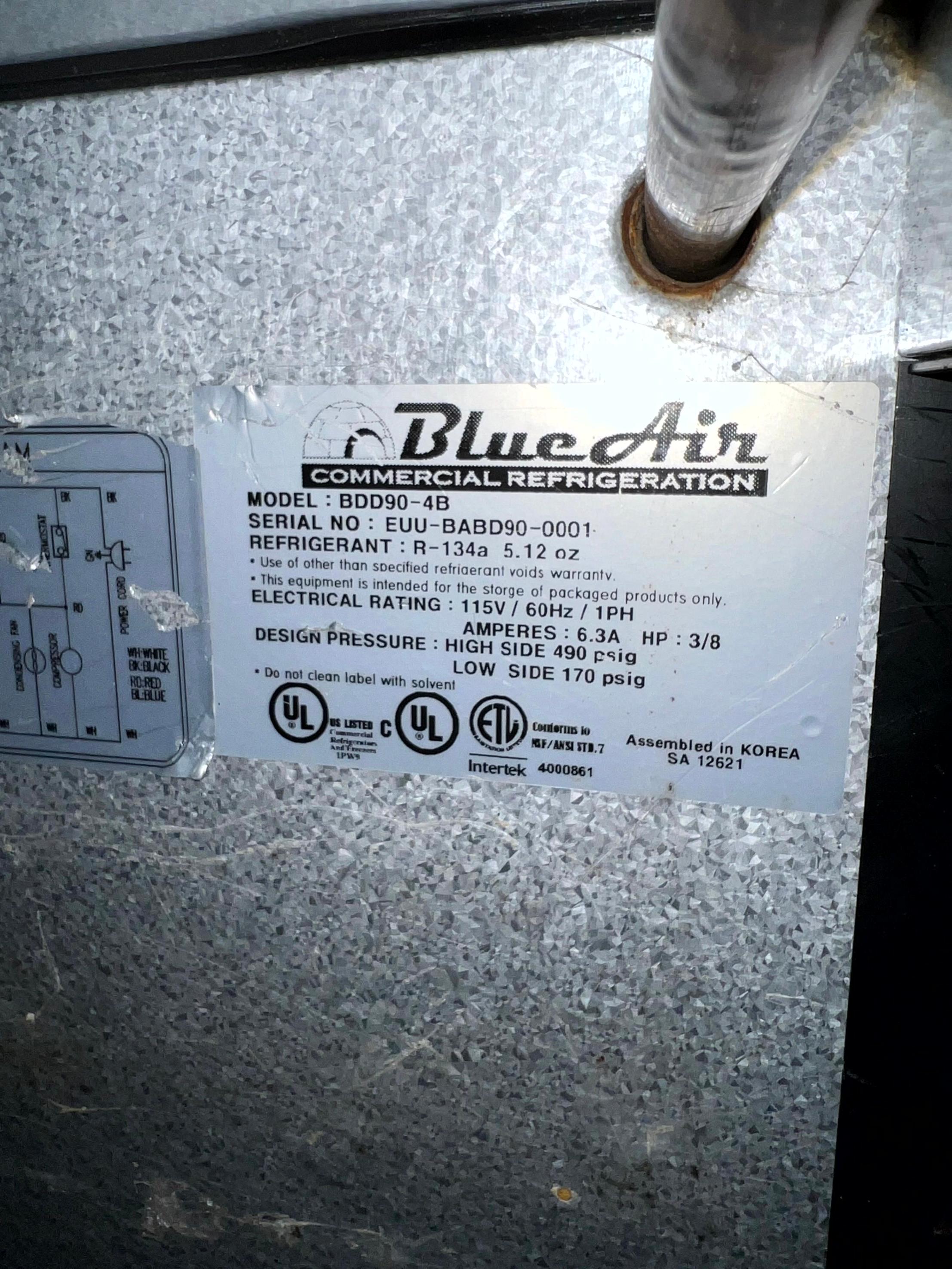 Blue Air Kegerator