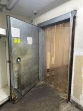 Damaged Walk-In Cooler Door And Frame