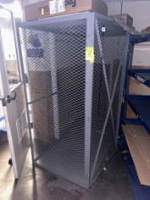 72in x 34in x 68in Lockable Metal Cage