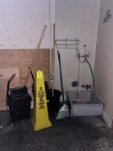 Group Of Janitorial Supplies