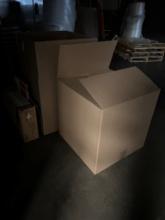 Group Of Assorted Cardboard Boxes