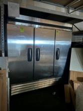 Master-Bilt Natural Refrigerant 3 Door Stainless Steel Freezer