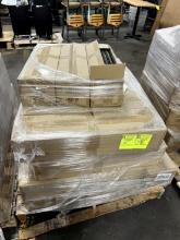 Pallet of Shelving Price Tag Inserts
