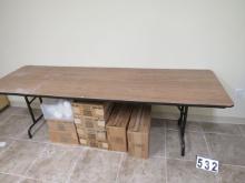 8' Folding Table