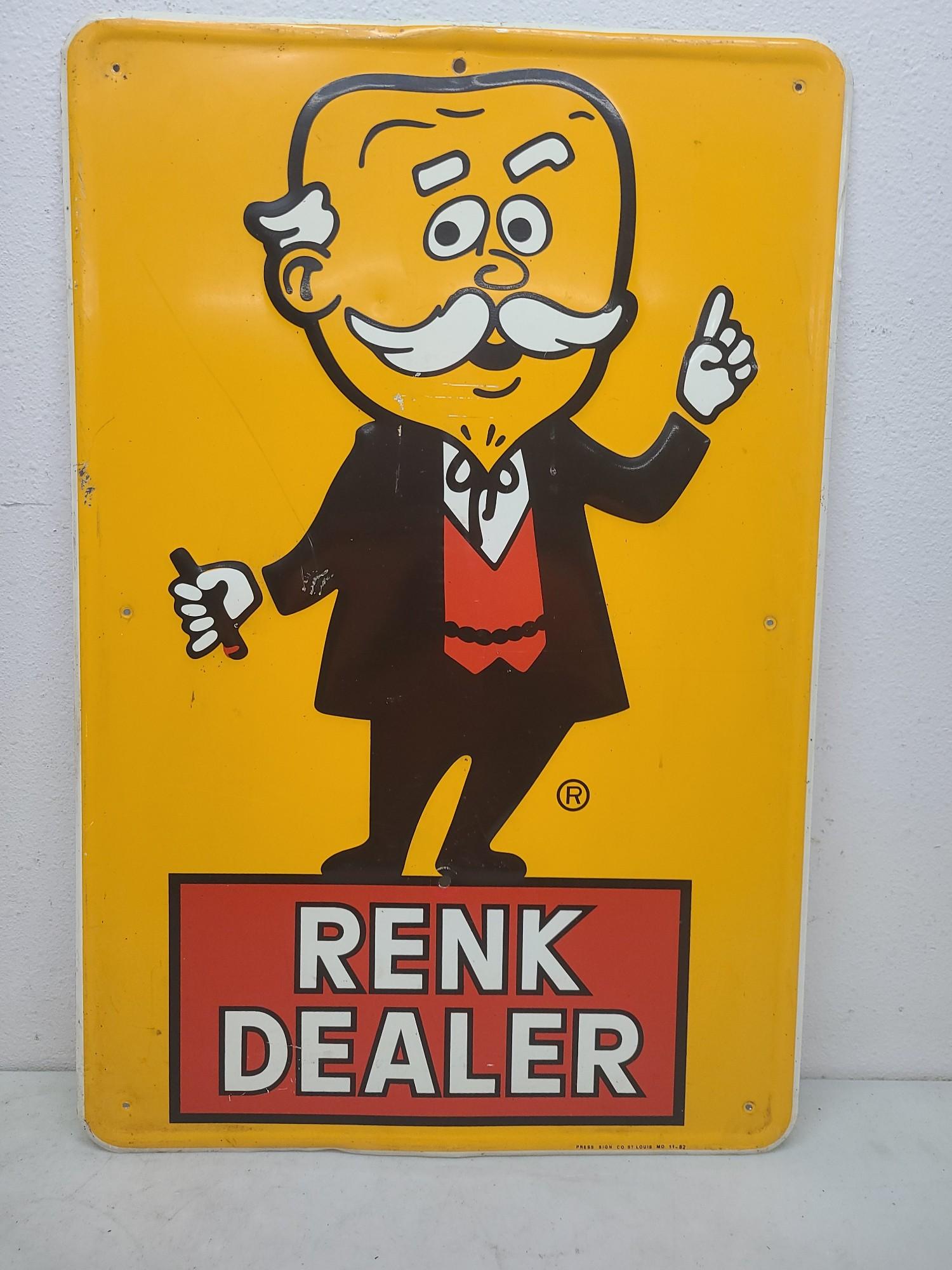 SST Embossed, Renk Dealer Seed Sign