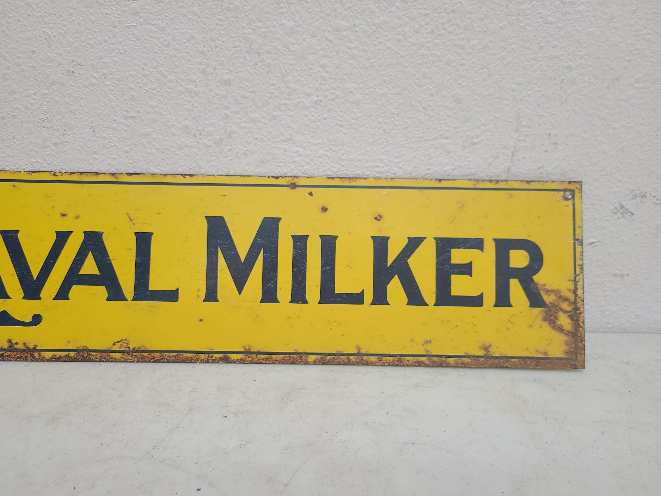 DS De Laval Milker  Metal Sign