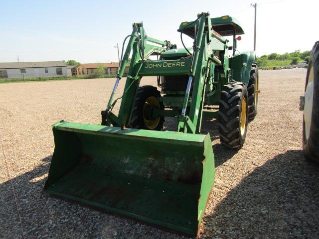 4603 6420 JOHN DEERE 2 POST PQ MFD W/640 JOHN DEERE LOADER