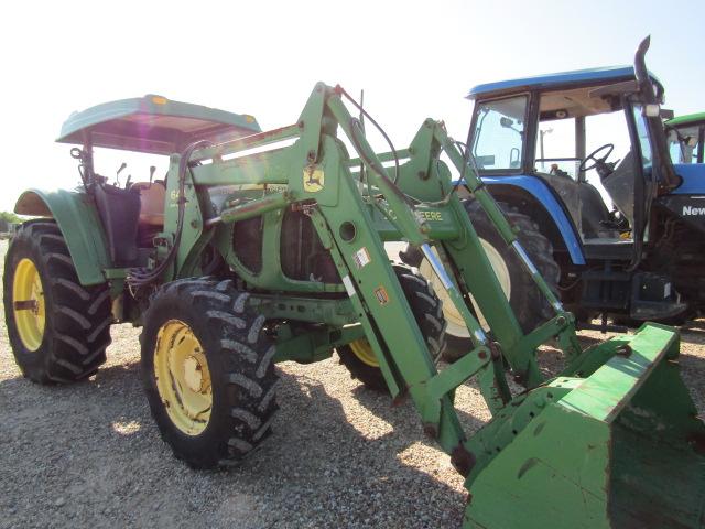 4603 6420 JOHN DEERE 2 POST PQ MFD W/640 JOHN DEERE LOADER