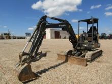 4674 EC35D VOLVO MINI 4 POST EXCAVATOR W/12' TRACKS 725HRS 725 S/N:VCE0C35DC00014120