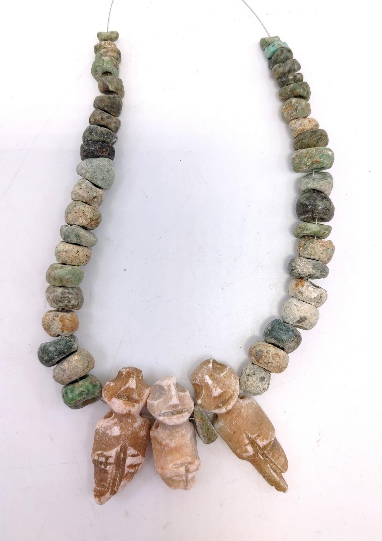 Pre-Columbian Mezcala Necklace