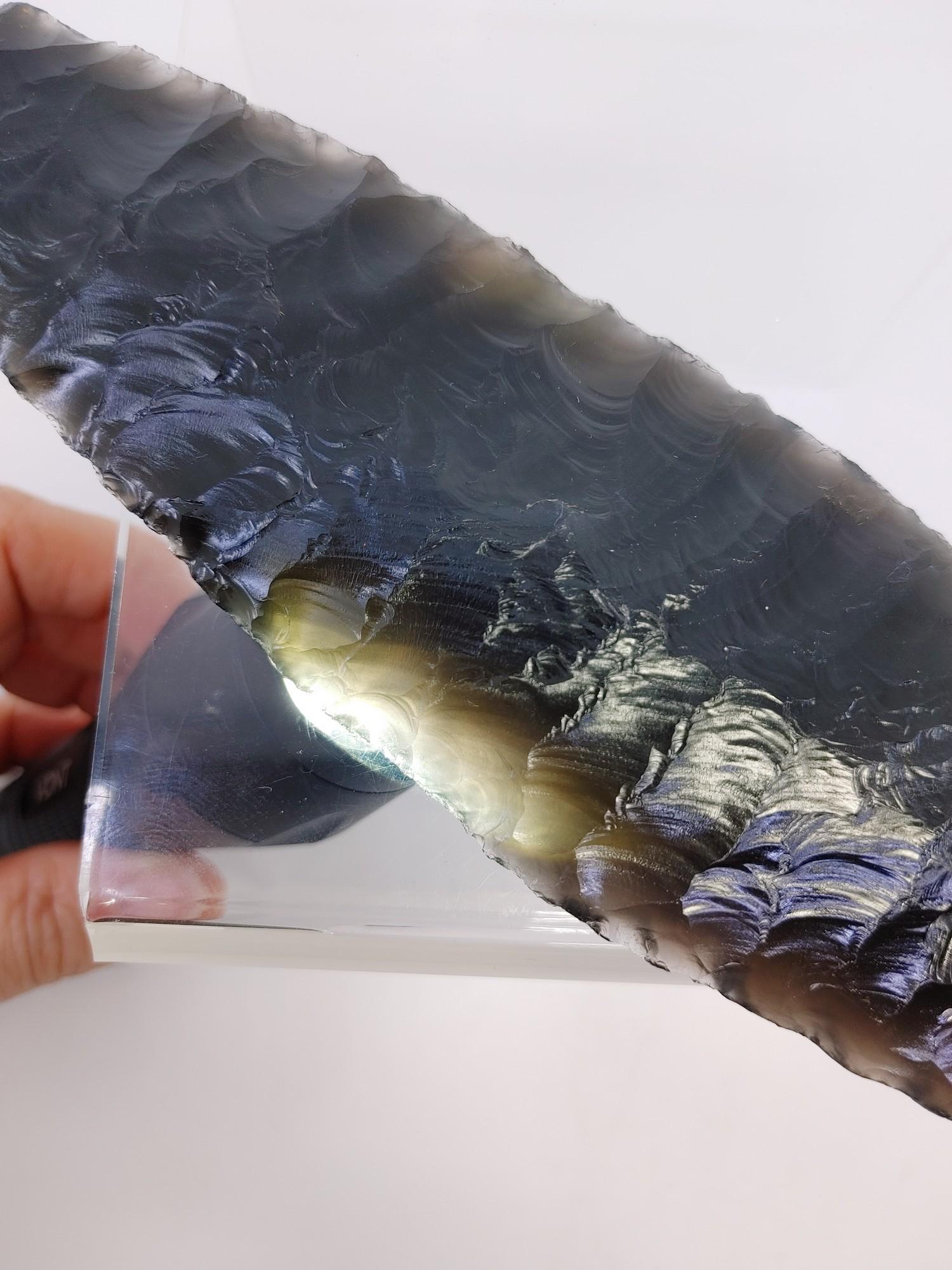 Large Obsidian Point