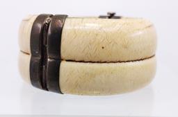 Antique Wide Bangle Bracelet
