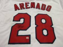 Nolan Arenado of the St Louis Cardinals signed autographed baseball jersey PAAS COA 900