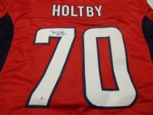 Braden Holtby of the Washington Capitals signed autographed hockey jersey PAAS COA 889