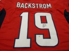 Nicklas Backstrom of the Washington Capitals signed autographed hockey jersey PAAS COA 923
