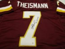 Joe Theismann of the Washington Redskins signed autographed football jersey PAAS COA 709